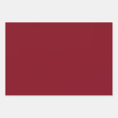 Minimalistisch modern Abstract Maroon Inpakpapier Vel (Voorkant)