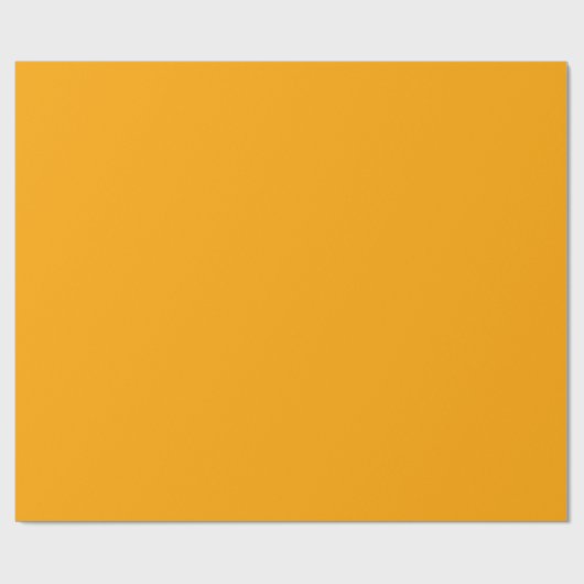 Minimalistisch modern Abstract Sinaasappel Cadeaupapier (Vlak)