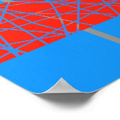 Minimalistisch modern artistiek Poster (Hoek)