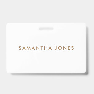 Minimalistisch Modern Badge