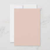 Minimalistisch modern bedankkaart (Achterkant)
