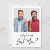 Minimalistisch modern Beste voorstel van de Foto Kaart (Voorkant)