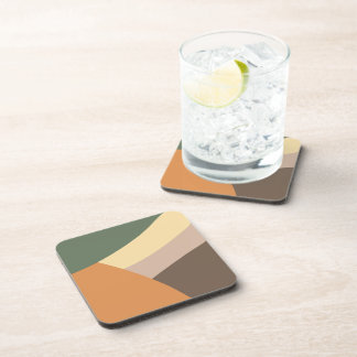 Minimalistisch modern bier onderzetter