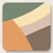 Minimalistisch modern bier onderzetter (Voorkant)