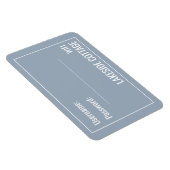 Minimalistisch modern blauw draagvermogen magneet (Rechterzijde)