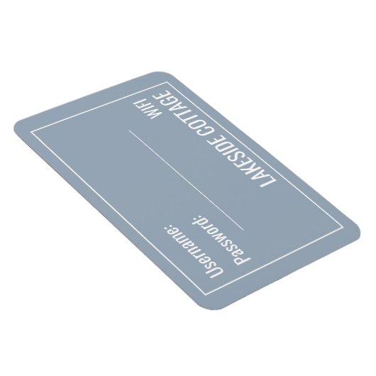 Minimalistisch modern blauw draagvermogen magneet (Rechterzijde)