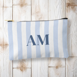 Minimalistisch modern blauw Initiaal monogram Etui