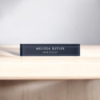 Minimalistisch modern Bord voor de blauwdesk van d