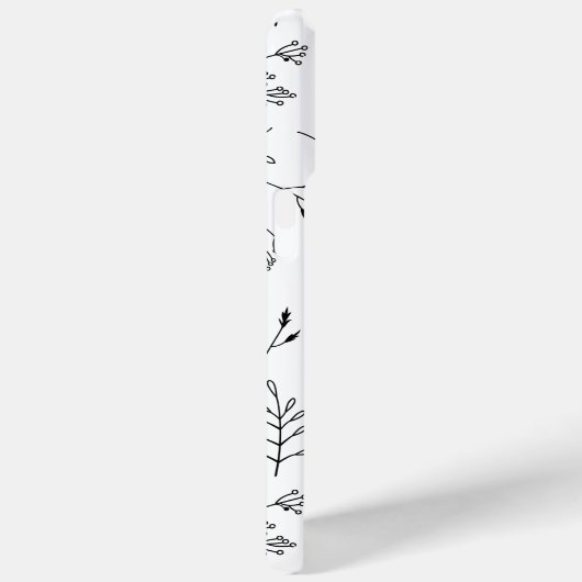 Minimalistisch, modern, botanisch eenvoudig Case-Mate iPhone case (Achterkant / Rechts)