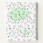  minimalistisch modern botanisch notitieboek (Achterkant)