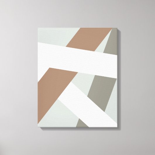 Minimalistisch modern canvas afdruk (Voorkant)