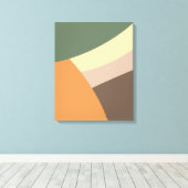 Minimalistisch modern canvas afdruk (Insitu (Houten vloer))