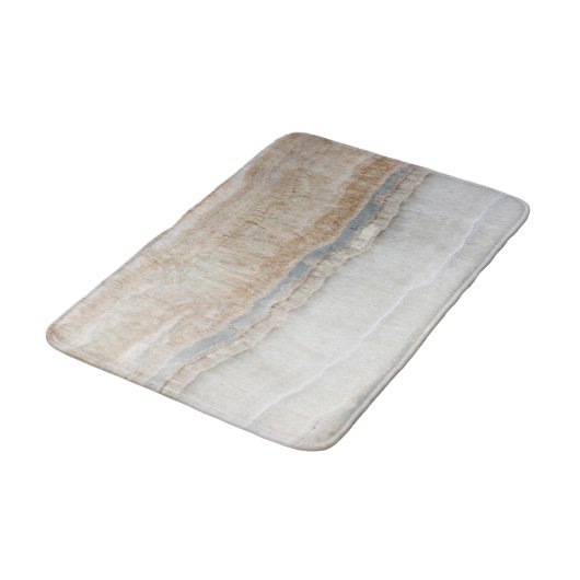 minimalistisch modern chic beige-tan-wit grijs mar badmat (Gekanteld)