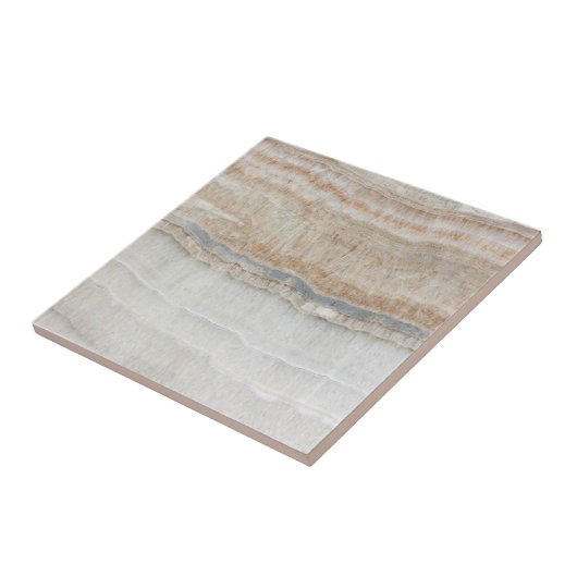 minimalistisch modern chic beige-tan-wit grijs mar tegeltje (Zijkant)