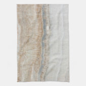 minimalistisch modern chic beige-tan-wit grijs mar theedoek (Verticaal)