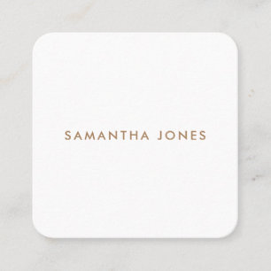 Minimalistisch Modern Contactkaartje