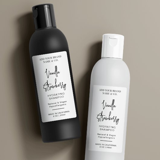 Minimalistisch Modern Cosmo 8 OZ & 12 OZ Flessenet Sticker