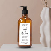 Minimalistisch Modern Cosmo 8 OZ & 12 OZ Flessenet Sticker