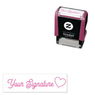 Minimalistisch Modern Cursief Handtekening Script Zelfinktende Stempel