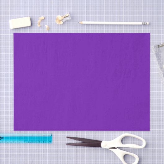Minimalistisch Modern Deep Purple Tissuepapier (Craft)