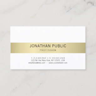 Minimalistisch modern design, rendy elegant, luxe visitekaartje