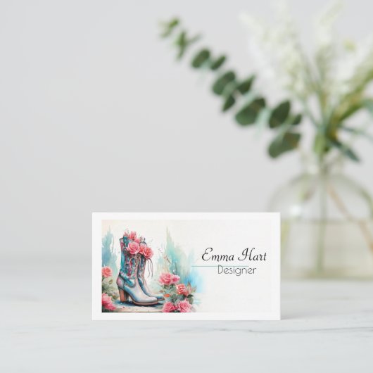 Minimalistisch Modern Designer Visitekaartje (Staand voorkant)