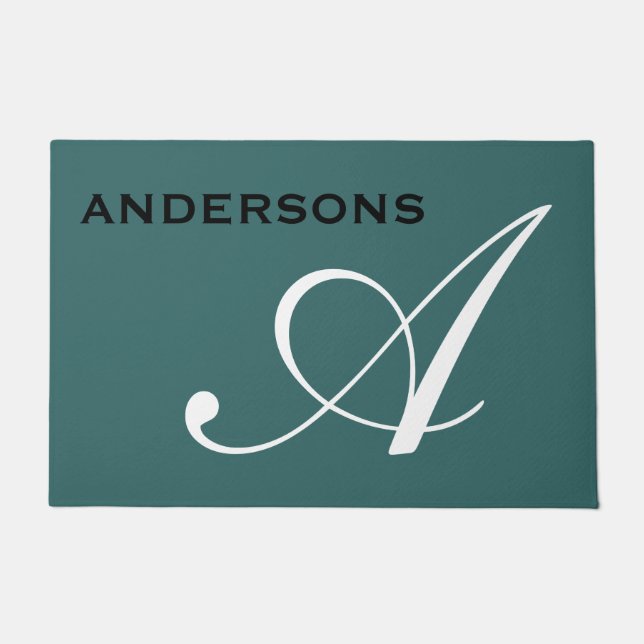 Minimalistisch modern deurmat (Voorkant)