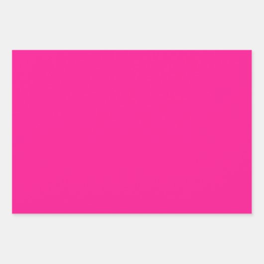 Minimalistisch Modern Diep Roze Inpakpapier Vel (Voorkant 2)