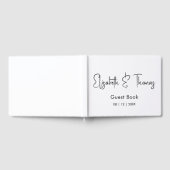 Minimalistisch modern elegant eenvoudig gastenboek (Volledig)