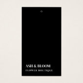 Minimalistisch Modern Flowers Care Bloemist Hang L Visitekaartje (Voorkant)