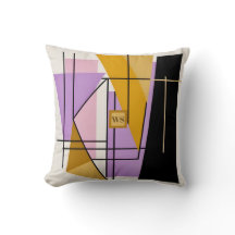 Minimalistisch modern geometrisch driehoeksmonogra