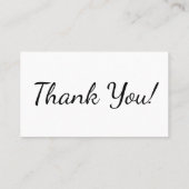 Minimalistisch modern Google Review Visitekaartje (Achterkant)