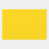 Minimalistisch modern goud Sinaasappel Inpakpapier Vel (Voorkant)