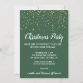 Minimalistisch Modern|Groen Kerstfeest Kaart (Voorkant)