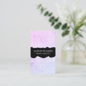 Minimalistisch Modern Grunge Visitekaartje (Staand voorkant)