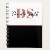 Minimalistisch modern Haarstylist Planner (Voorkant)