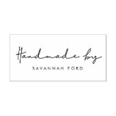 Minimalistisch modern handboek gemaakt door  zelfinktende stempel (Design)