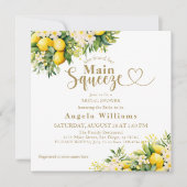 Minimalistisch modern hoofd knijpen Vrijgezellenfe Kaart (Voorkant)