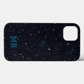 Minimalistisch modern Initiaal monogram Case-Mate iPhone Case (Achterkant (horizontaal))