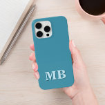 Minimalistisch modern Initiaal monogram Case-Mate iPhone Case<br><div class="desc">Minimalistisch Modern Initiaal Monogram Telefoonhoesje. Creëer uw eigen gepersonaliseerde iPhone Case met aangepaste initiaal naam.</div>