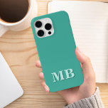 Minimalistisch modern Initiaal monogram Case-Mate iPhone Case<br><div class="desc">Minimalistisch Modern Initiaal Monogram Telefoonhoesje. Creëer uw eigen gepersonaliseerde iPhone Case met aangepaste initiaal naam.</div>