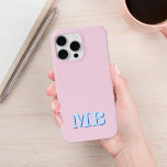 Minimalistisch modern Initiaal monogram Case-Mate iPhone Case<br><div class="desc">Minimalistisch Modern Initiaal Monogram Telefoonhoesje. Creëer uw eigen gepersonaliseerde iPhone Case met aangepaste initiaal naam.</div>