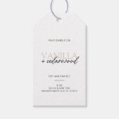 Minimalistisch modern kaartenlabel cadeaulabel (Voorkant)