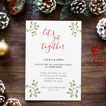 Minimalistisch modern kerstfeest