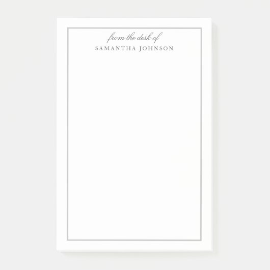 Minimalistisch modern Klassiek vanuit de bureau va Post-it® Notes (Voorkant)