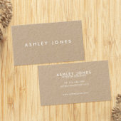 Minimalistisch modern Kraft-Visitekaartje Visitekaartje