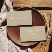 Minimalistisch modern Kraft-Visitekaartje Visitekaartje