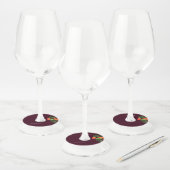 Minimalistisch modern Label met legante weddenscha (Set)