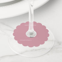 Minimalistisch modern Label met legante weddenscha