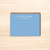 Minimalistisch modern lichtblauw post-it® notes